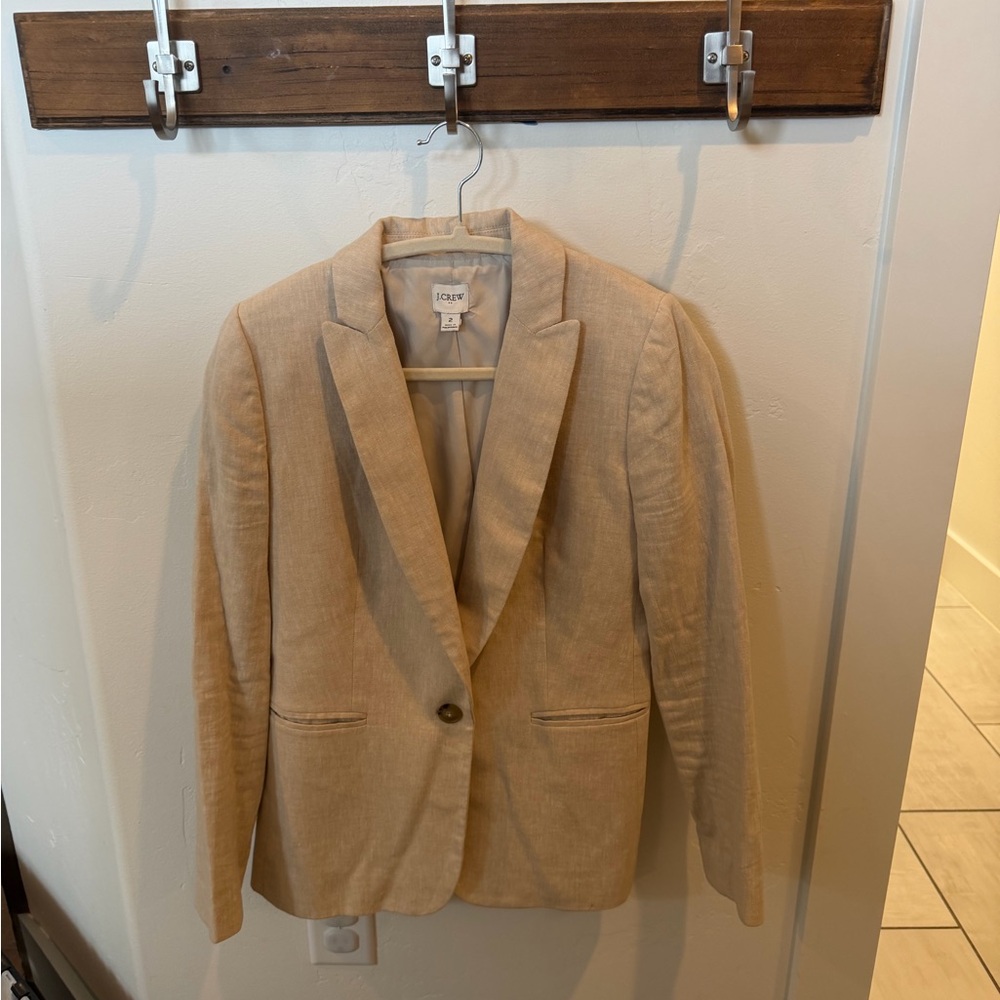 J. Crew Tan Women's Blazer